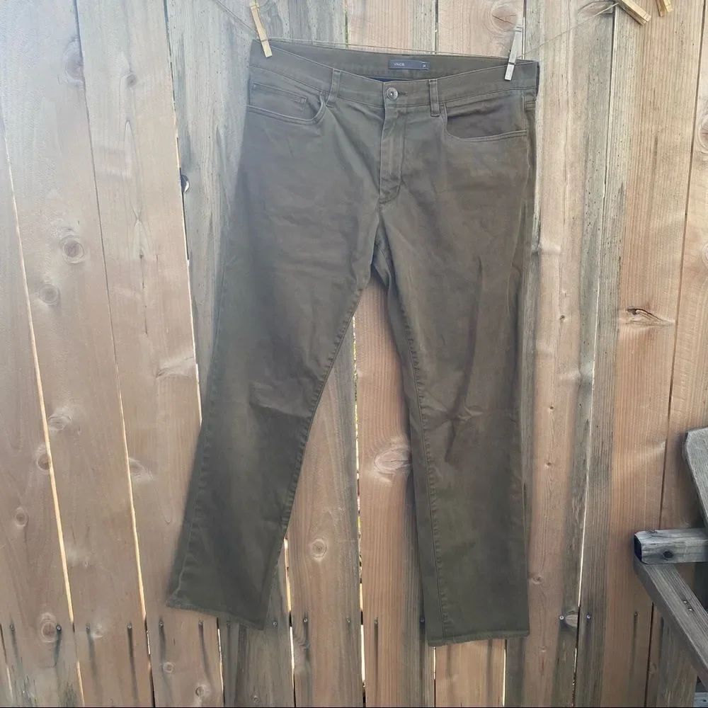 Men’s Vince khaki jeans pants size 34